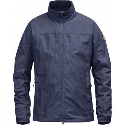 Chaquetas Fjallraven High Coast Hybrid Hombre - Azul Marino - Chile KHC549068